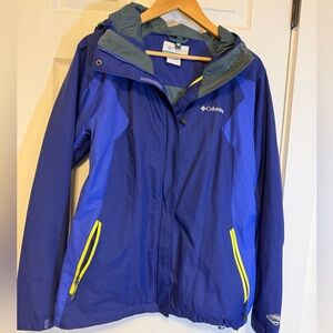 Columbia Omni-Tech Blue Jacket